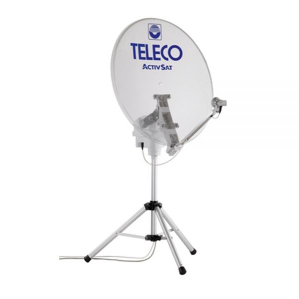 Neue mobile, vollautomatische Satelliten-Anlage - TELECO Activ SAT