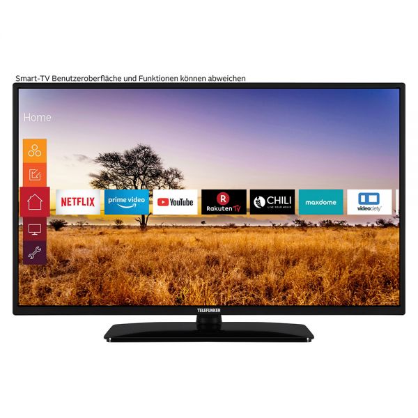 Telefunken D32H554M1CWV LED Fernseher TV 81cm 32 Zoll HD Smart TV 400Hz gebraucht